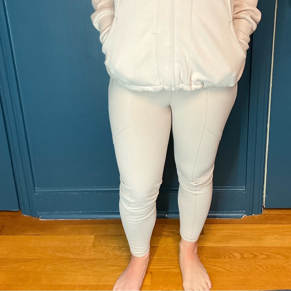 Avalanche Outdoor Supply Co. Light Beige High-Rise Joggers | Size Large